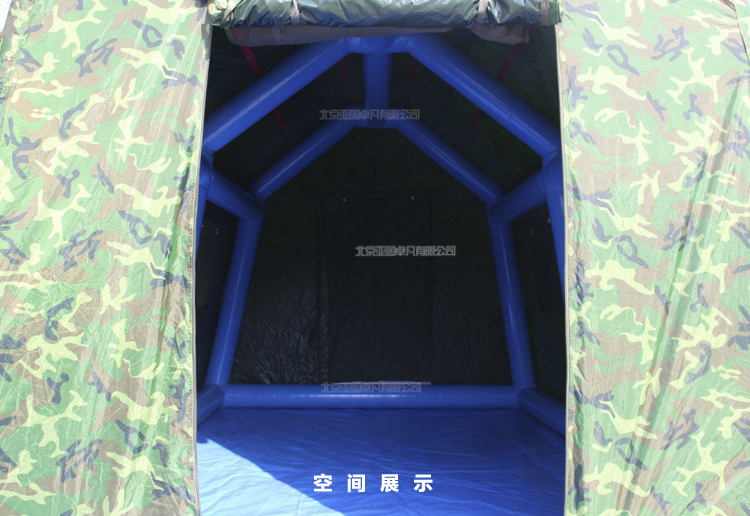 戶外充氣帳篷內部空間